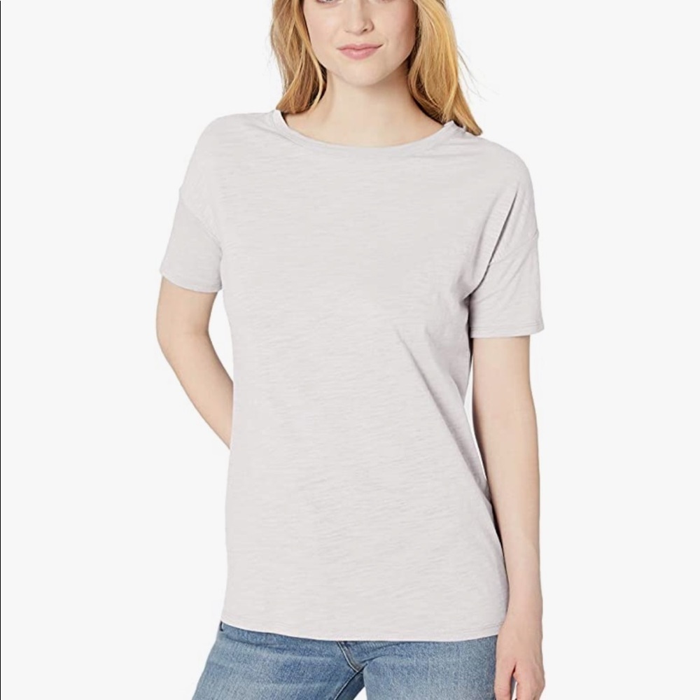 Daily Ritual white cotton short sleeve tee small